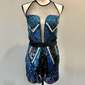 Sequin Romper
